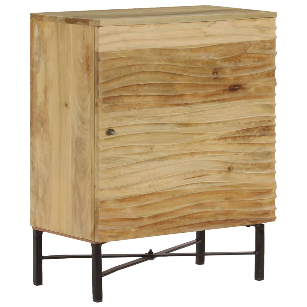 vidaXL Sideboard Massivholz Mango 60x35x75 cm