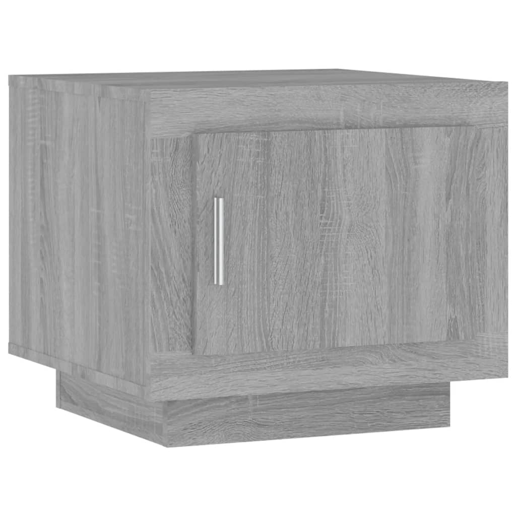 vidaXL Couchtisch Grau Sonoma 51x50x45 cm Holzwerkstoff