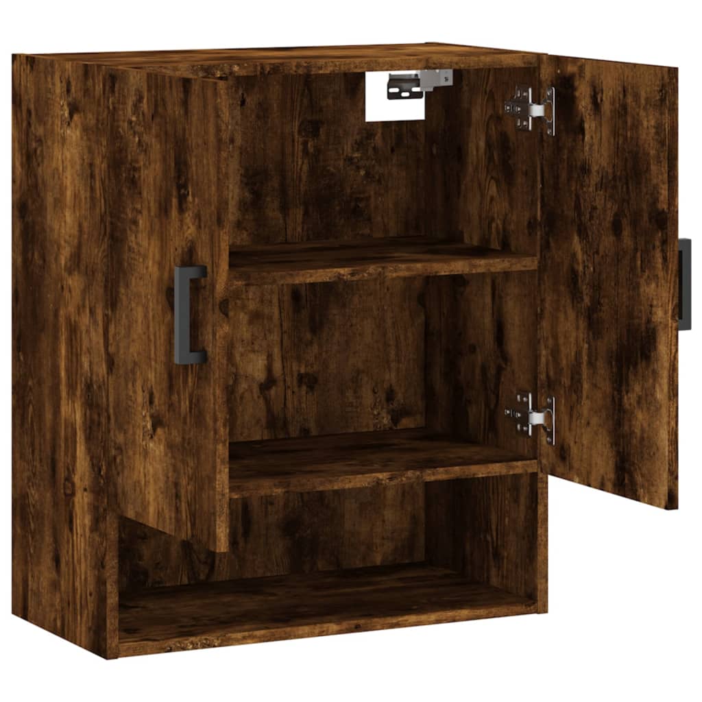 vidaXL Wandschrank Räuchereiche 60x31x70 cm Holzwerkstoff