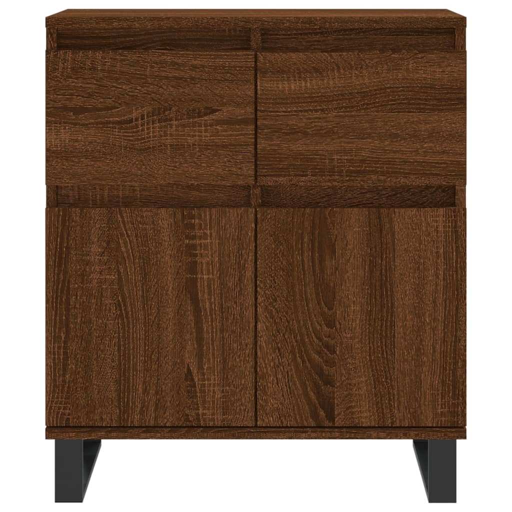 vidaXL Sideboard Braun Eichen-Optik 60x35x70 cm Holzwerkstoff