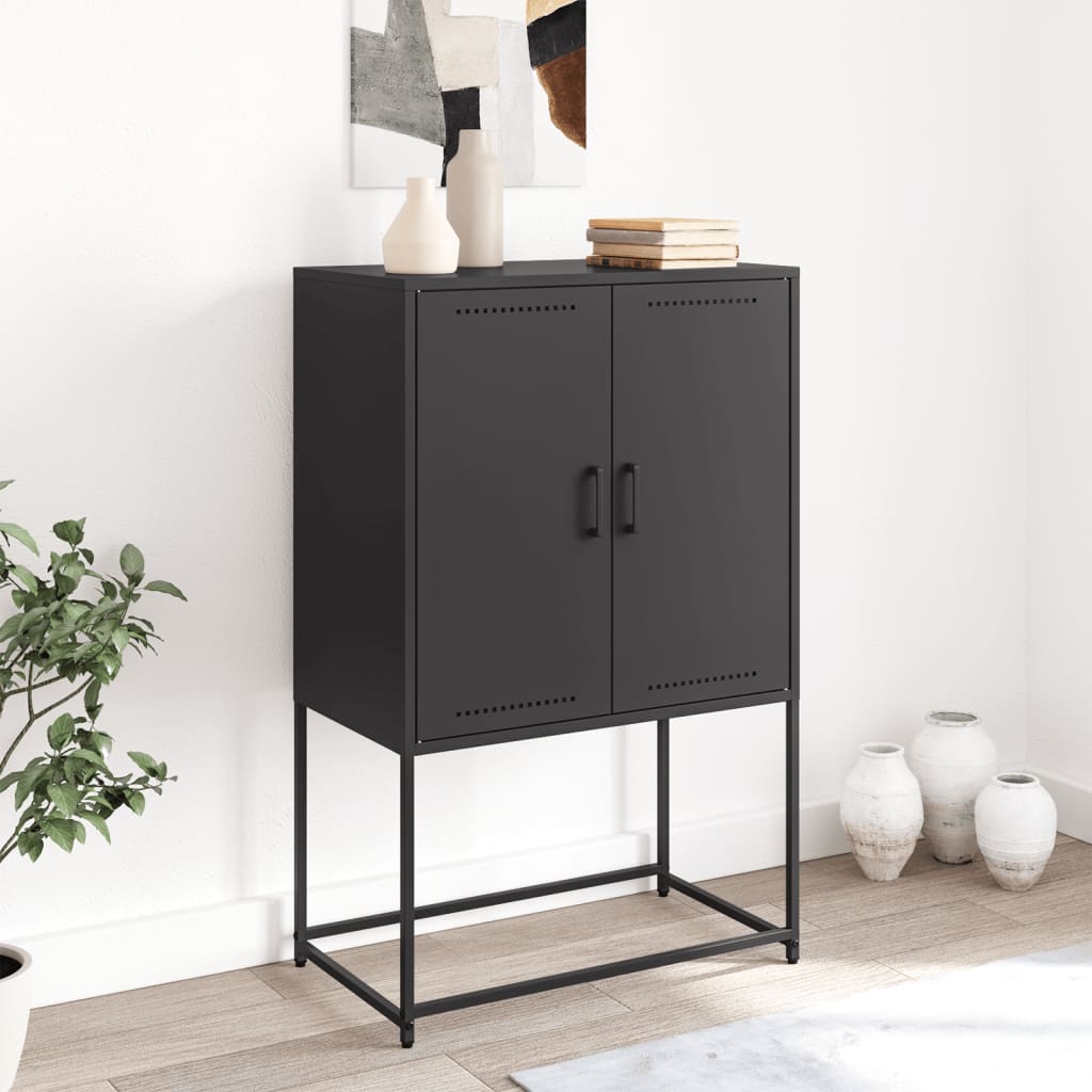 vidaXL TV-Schrank Olivgrün 100,5x39x60,5 cm Stahl