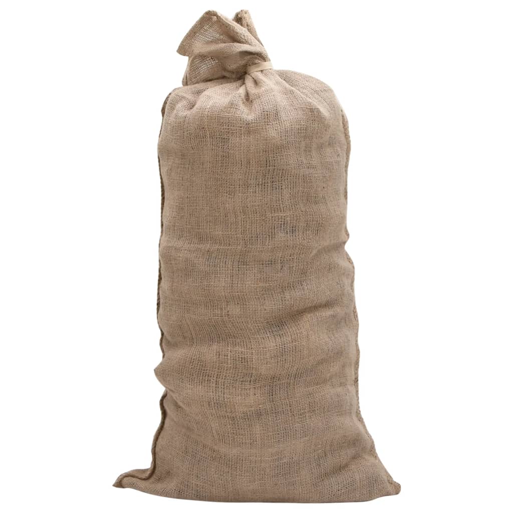 vidaXL Jutesäcke 30 Stk. 65x135 cm 100% Jute 220 g/m²