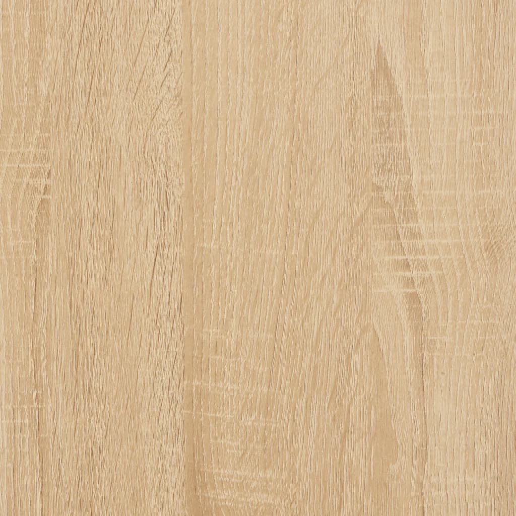 vidaXL Konsolentisch Sonoma-Eiche 156x28x80,5 cm Holzwerkstoff