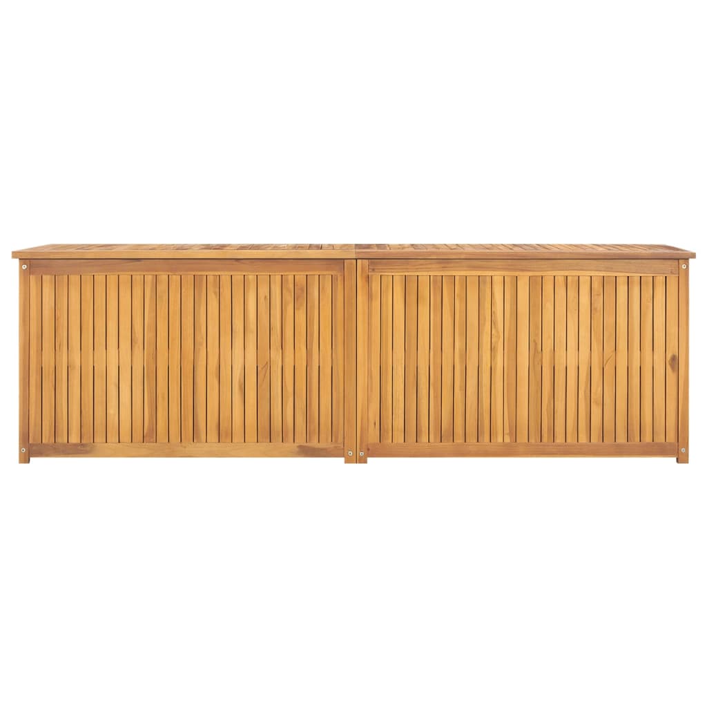 vidaXL Gartenbox 175x50x55 cm Massivholz Teak