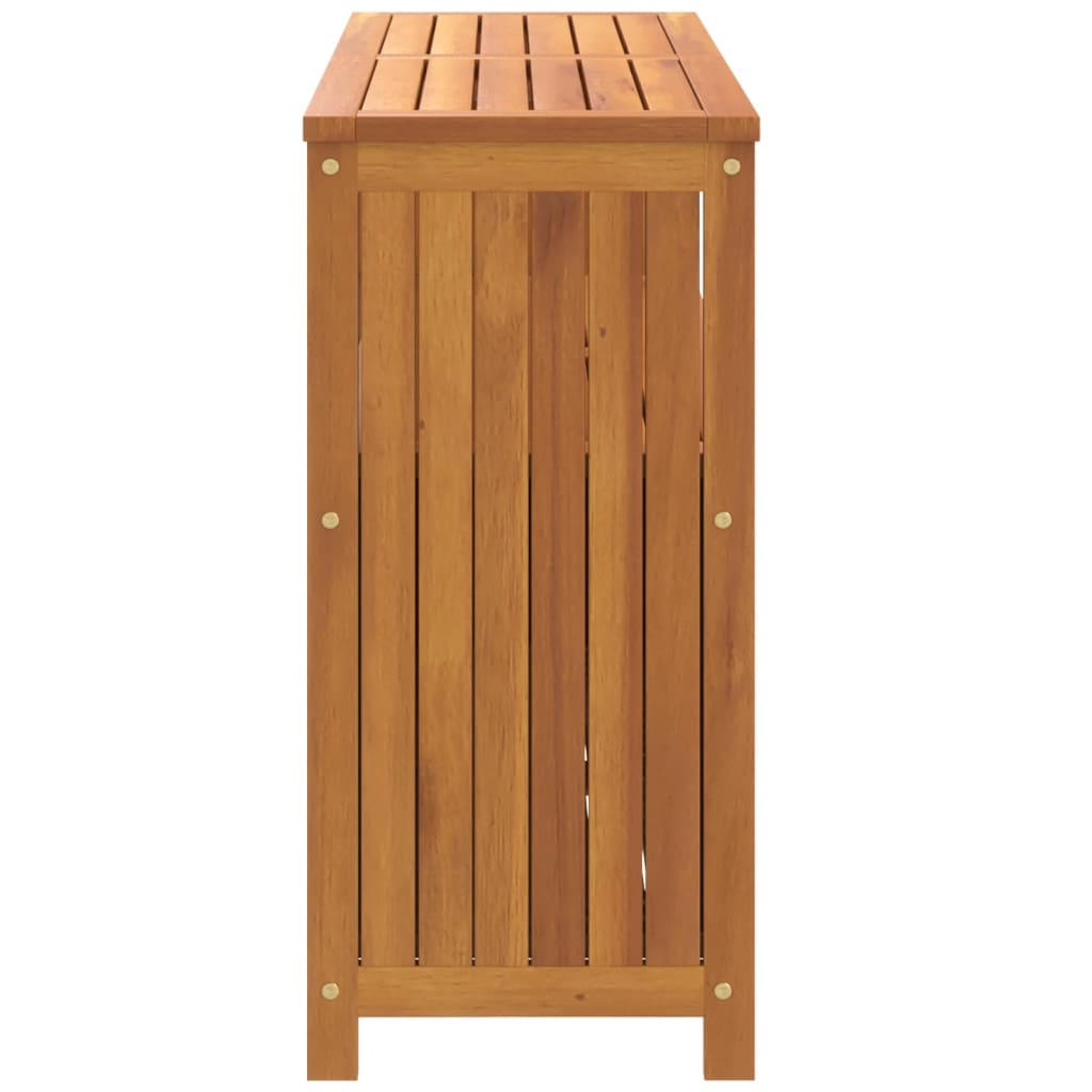 vidaXL Garten-Konsolentisch 110x35x75 cm Massivholz Akazie