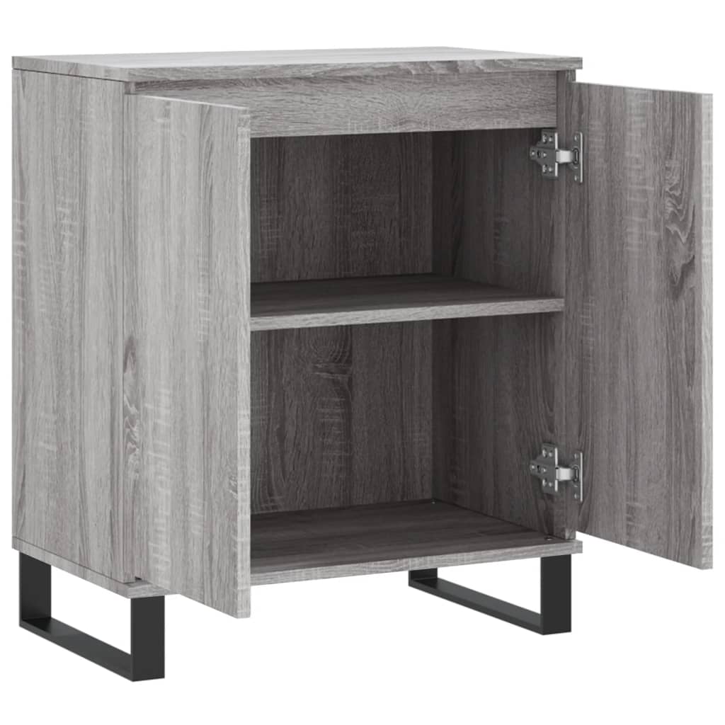 vidaXL Sideboard Grau Sonoma 60x35x70 cm Holzwerkstoff