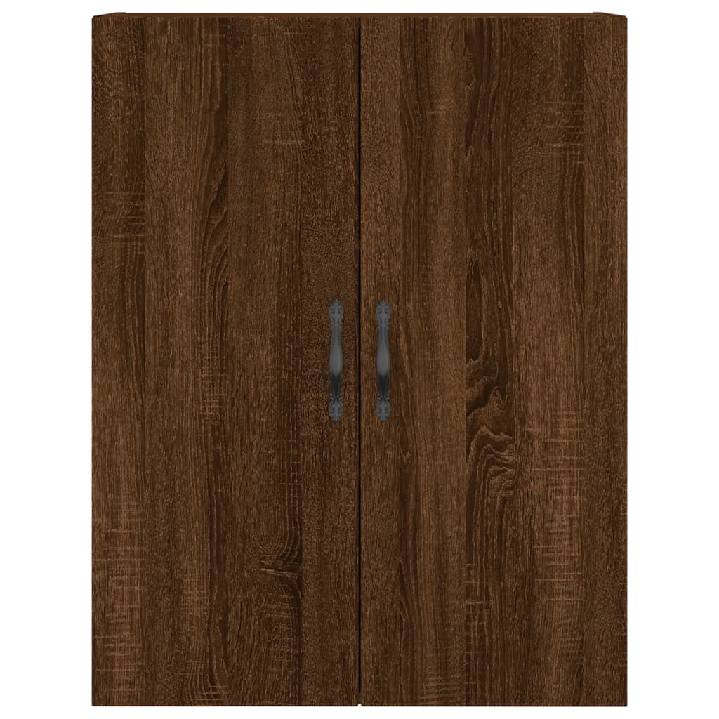 vidaXL Wandschrank Braun Eichen-Optik 69,5x34x90 cm Holzwerkstoff