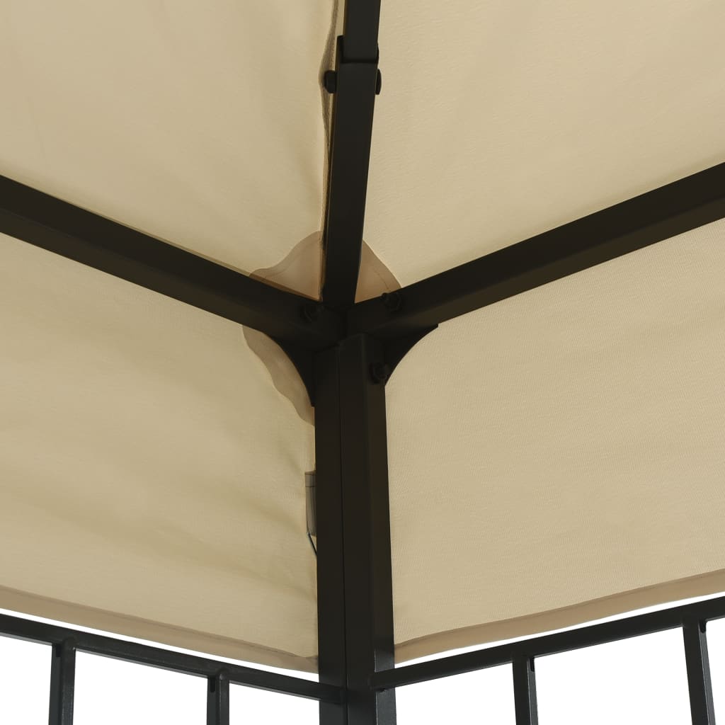 vidaXL Pavillon 3x6 m Creme