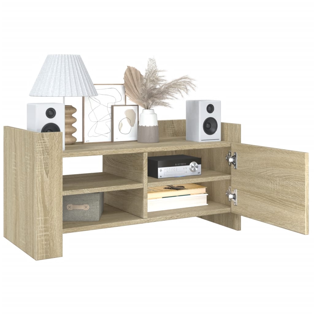 vidaXL TV-Schrank Sonoma-Eiche 80x35x40 cm Holzwerkstoff