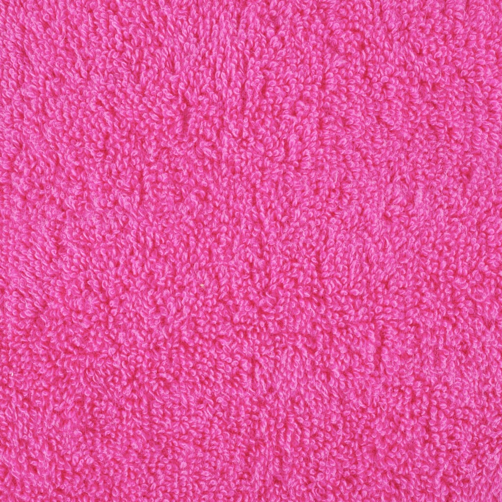 vidaXL Premium-Handtücher SOLUND 2 Stk. Rosa 100x200 cm 600 g/m²