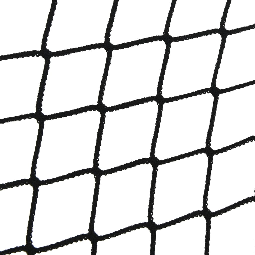 vidaXL Anhängernetz mit Gummiseil Schwarz 2,1x1,25 m PP