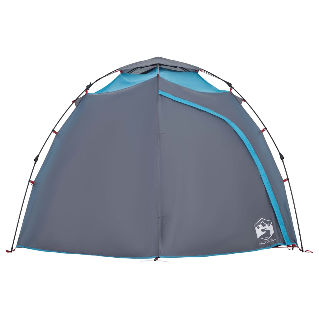 vidaXL Kuppel-Campingzelt 4 Personen Blau Quick Release