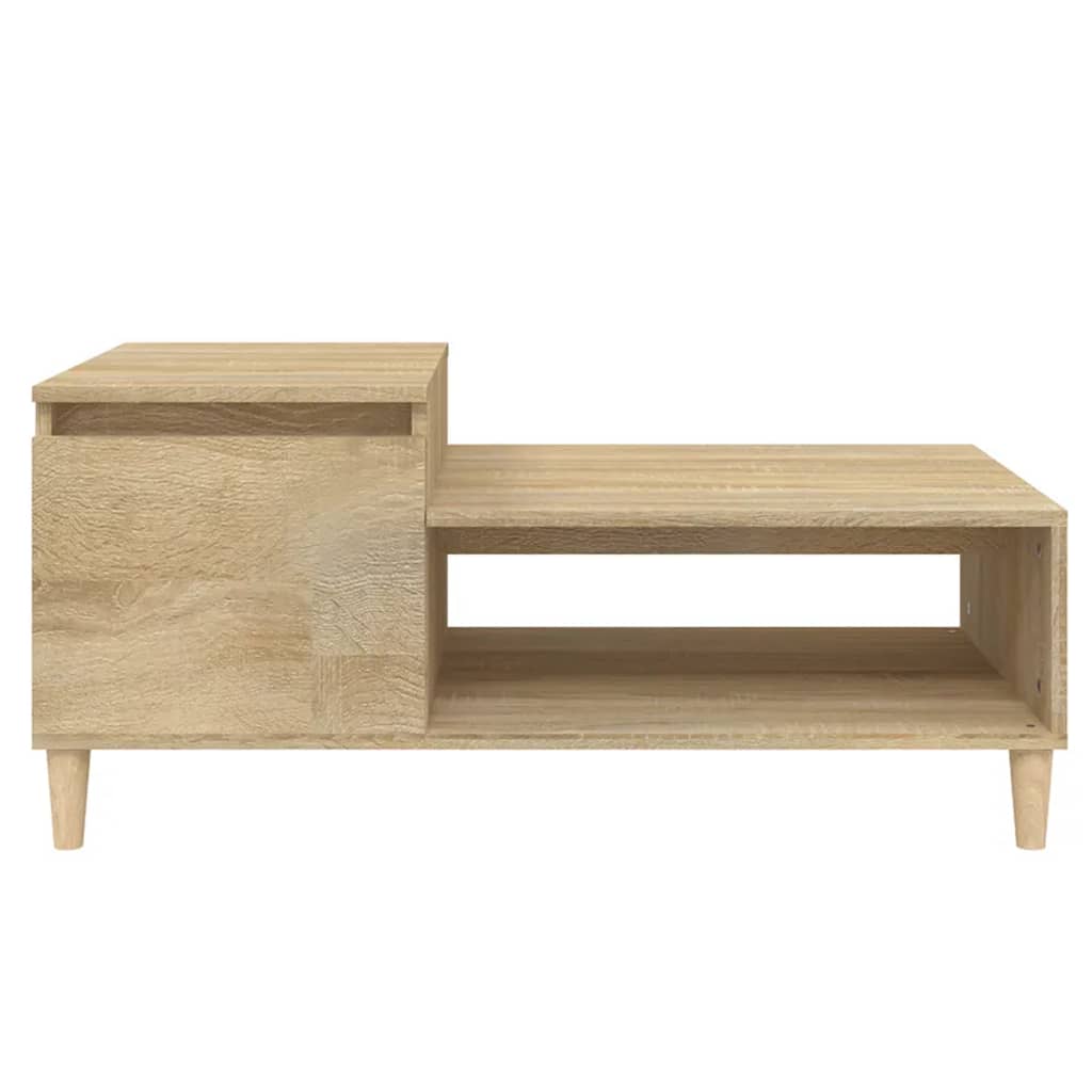 vidaXL Couchtisch Sonoma-Eiche 100x50x45 cm Holzwerkstoff