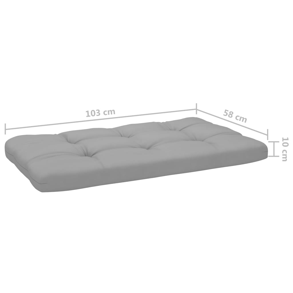 vidaXL 2-Sitzer-Palettensofa Honigbraun Imprägniertes Kiefernholz