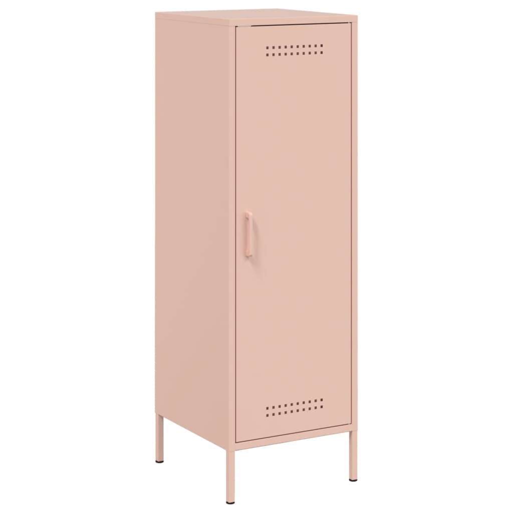 vidaXL Highboard Rosa 36x39x113 cm Stahl