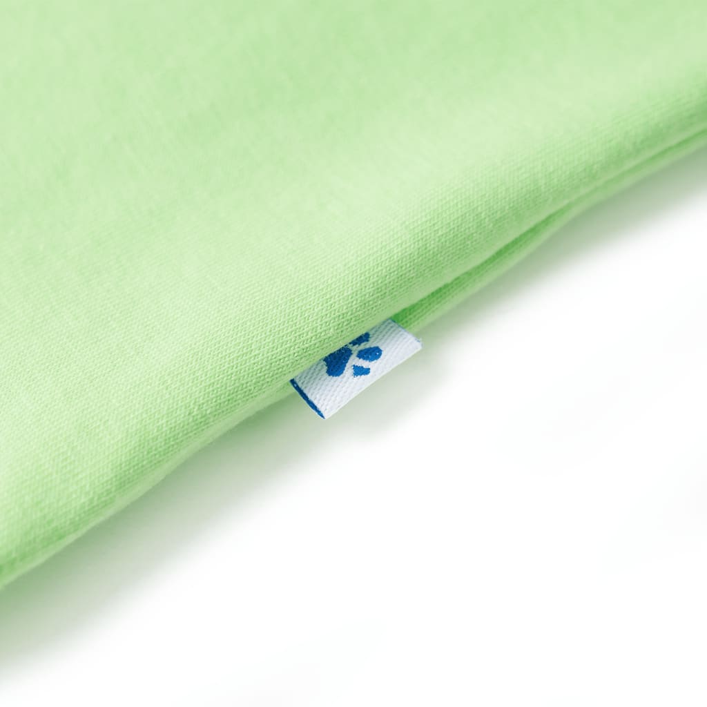 Kinder T-Shirt Neongrün 104