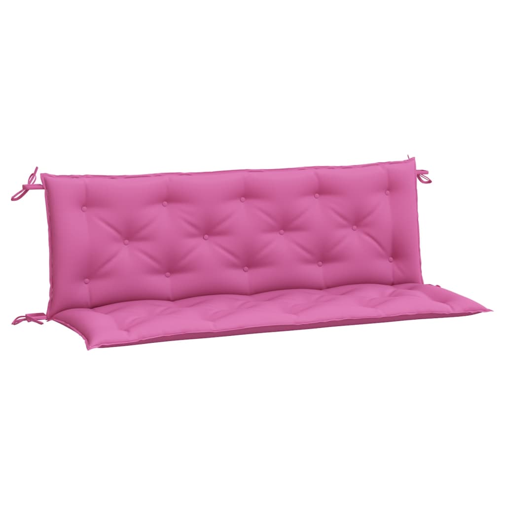 vidaXL Gartenbank-Auflagen 2 Stk. Rosa 150x50x7 cm Stoff