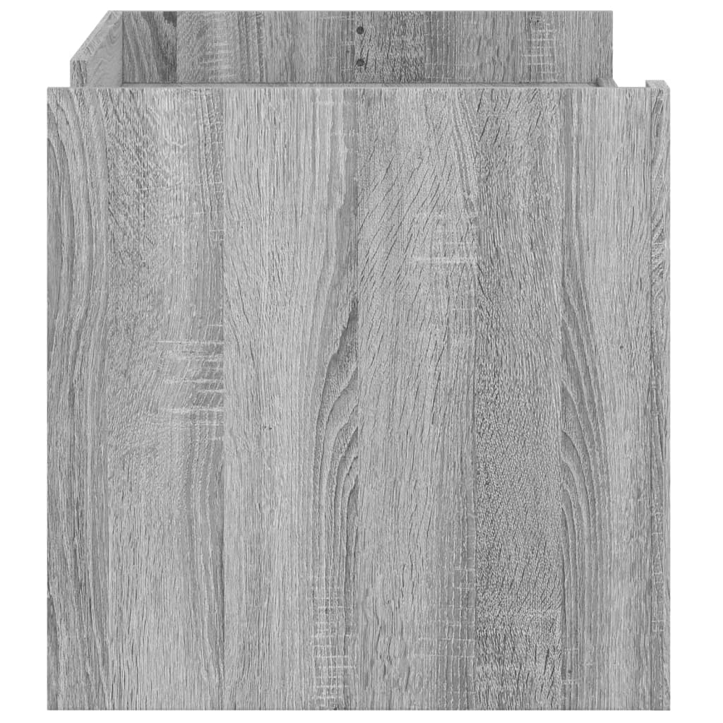 vidaXL Couchtisch Grau Sonoma 100x50x50 cm Holzwerkstoff