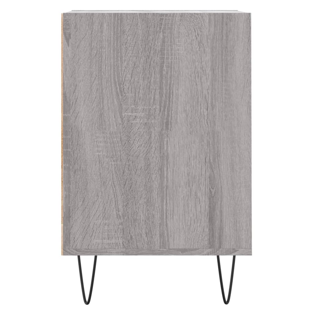 vidaXL TV-Schrank Grau Sonoma 100x35x55 cm Holzwerkstoff