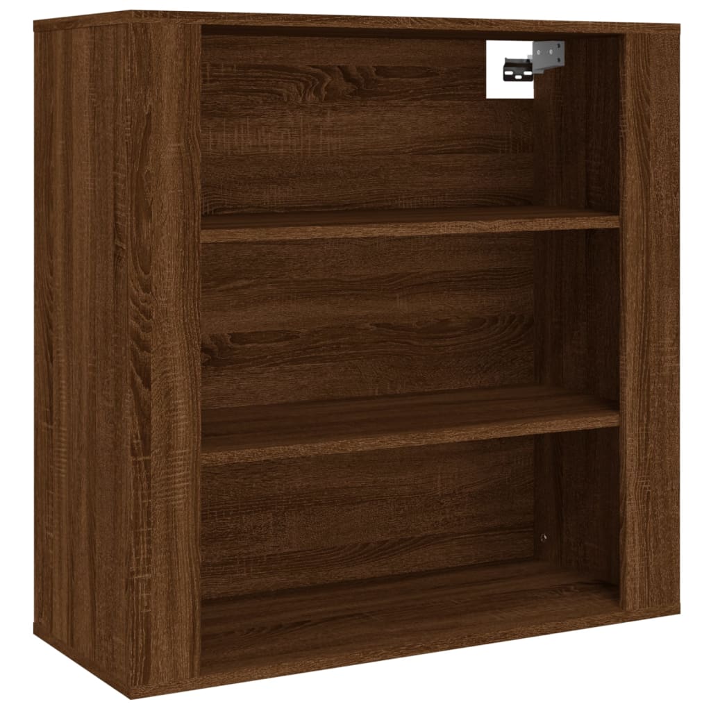 vidaXL Highboard Braun Eichen-Optik Holzwerkstoff