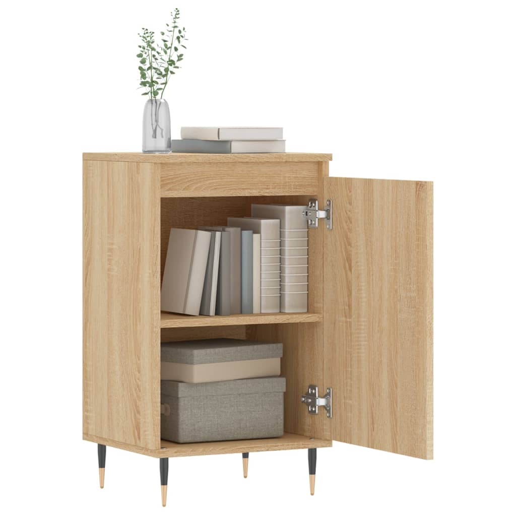 vidaXL Sideboard Sonoma-Eiche 40x35x70 cm Holzwerkstoff