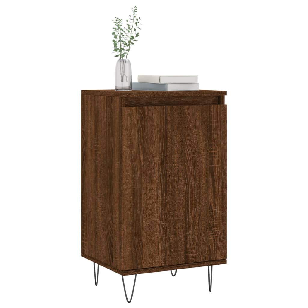 vidaXL Sideboard Braun Eichen-Optik 40x35x70 cm Holzwerkstoff