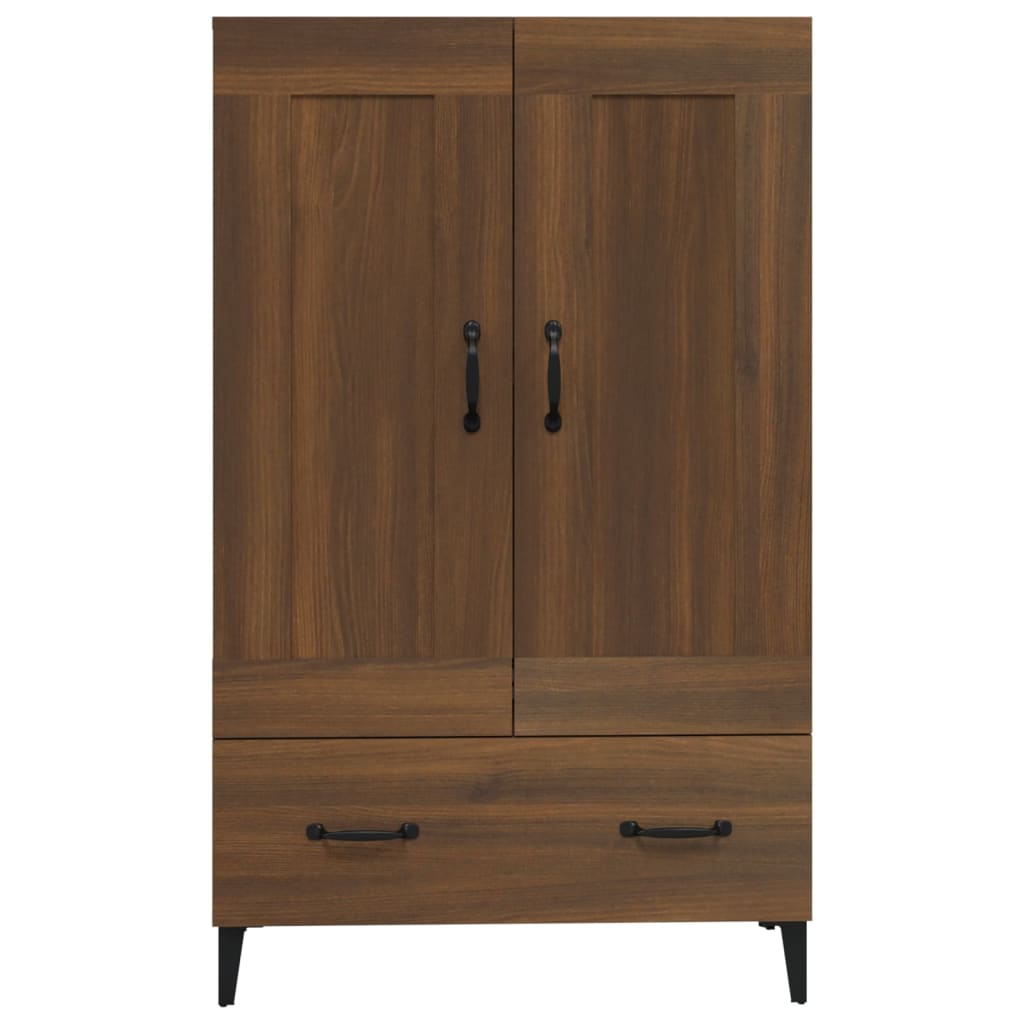 vidaXL Highboard Braun Eichen-Optik 70x31x115 cm Holzwerkstoff