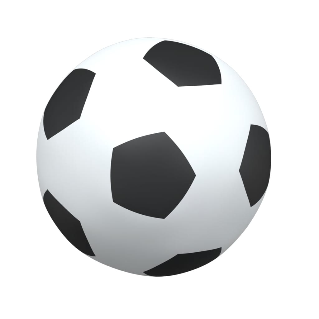 vidaXL Fußballtore für Kinder 2 Stk. mit Ball Weiß 64x35x48 cm Metall