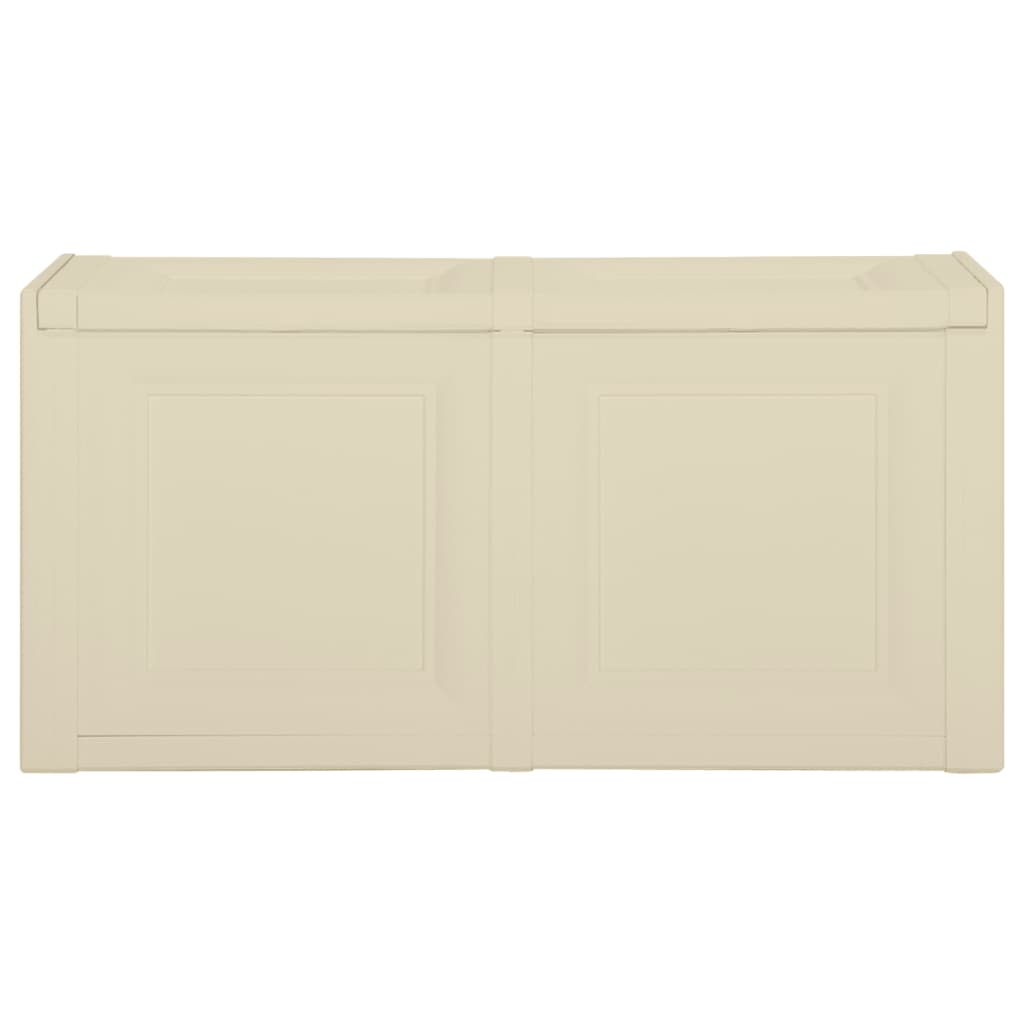 vidaXL Kissenbox Angora-Weiß 86x40x42 cm 85 L