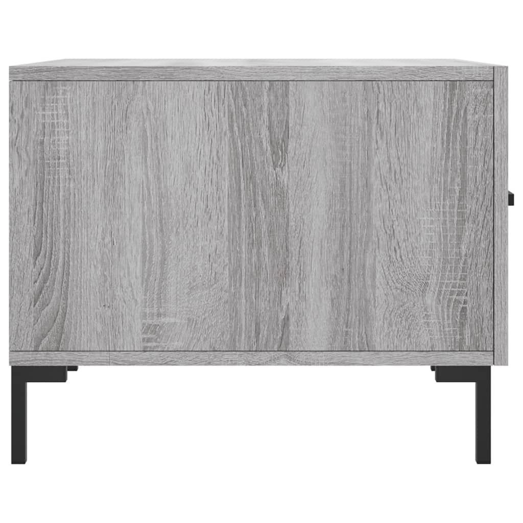 vidaXL Couchtisch Grau Sonoma 50x50x40 cm Holzwerkstoff