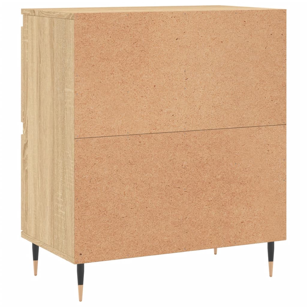 vidaXL Sideboards 2 Stk. Sonoma-Eiche Holzwerkstoff