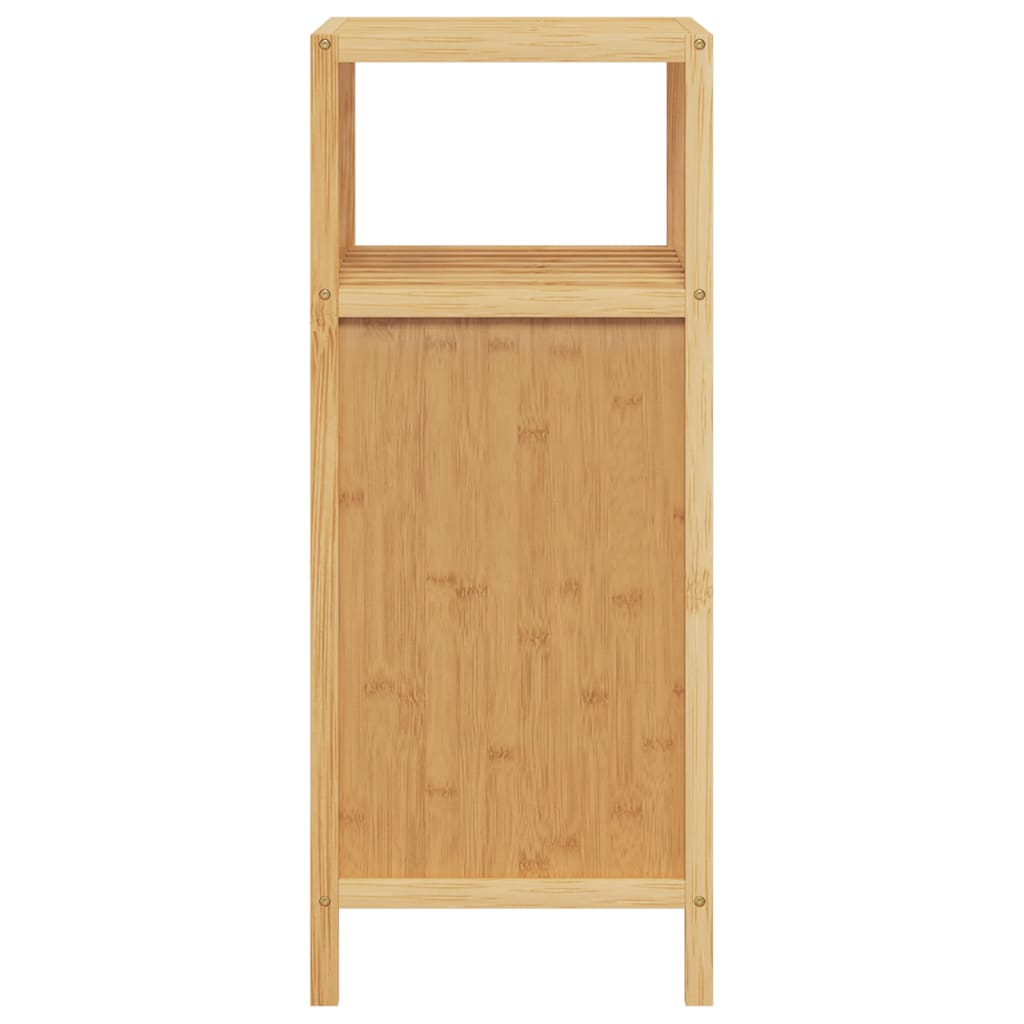 vidaXL Badezimmerschrank mit Ablage 36x33x87 cm Bambus