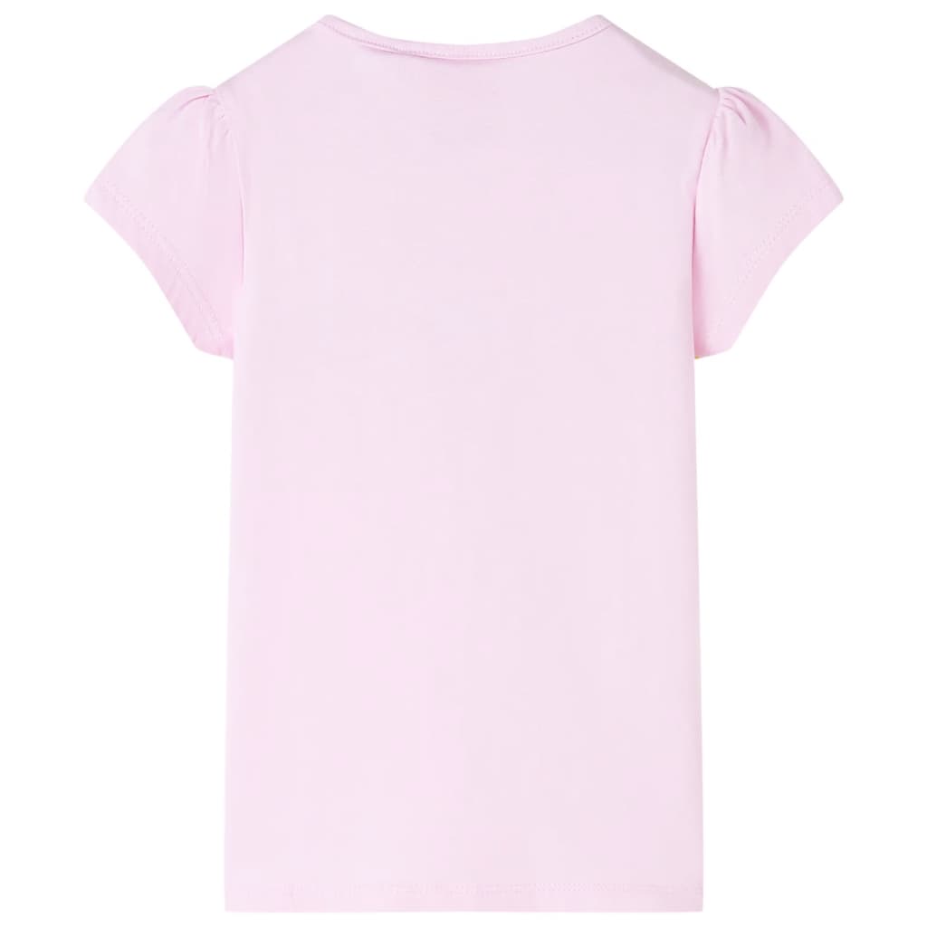 Kinder-T-Shirt Hellrosa 128