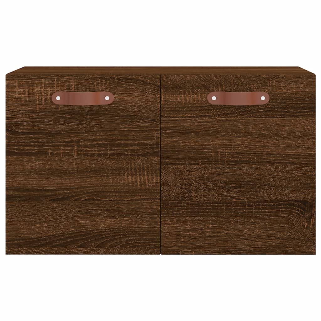 vidaXL Wandschrank Braun Eichen-Optik 60x36,5x35cm Holzwerkstoff