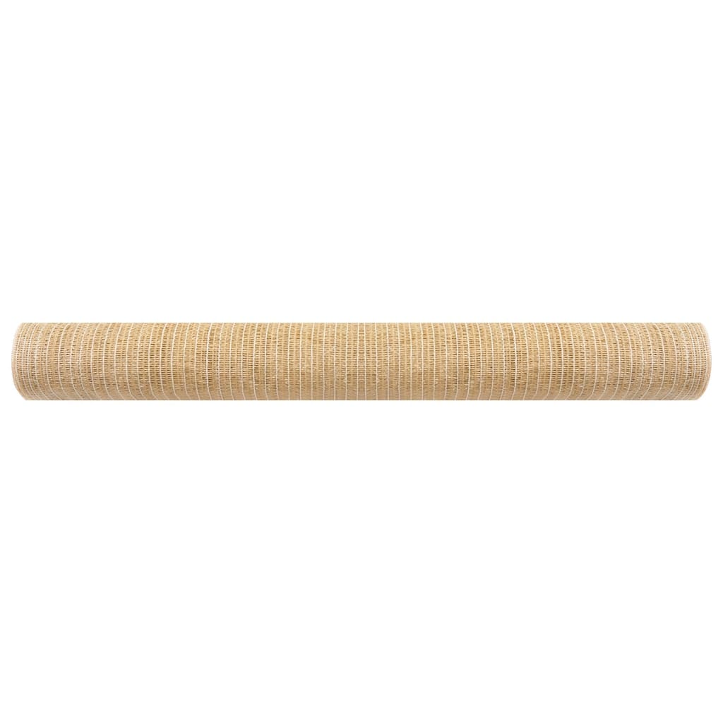 vidaXL Zaunblende Beige 1,5x25 m HDPE 150 g/m²