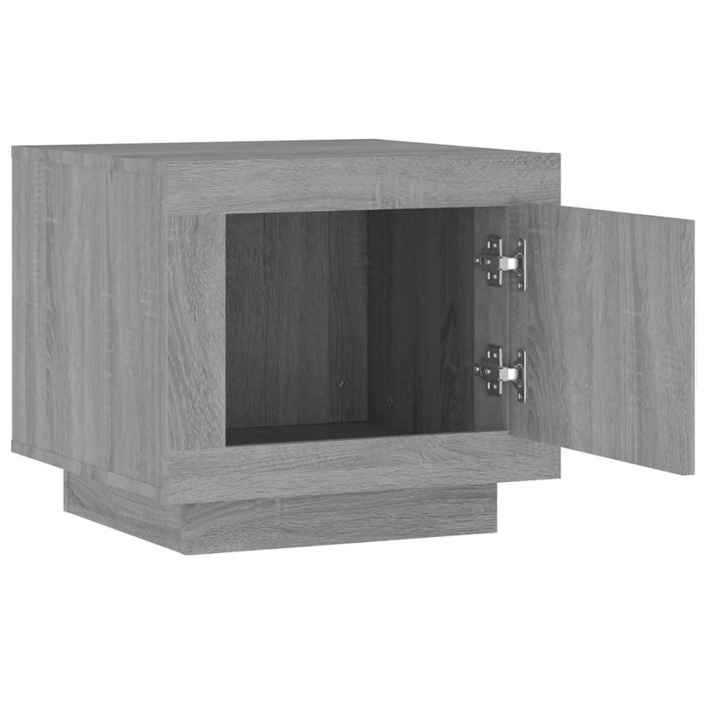 vidaXL Couchtisch Grau Sonoma 51x50x45 cm Holzwerkstoff