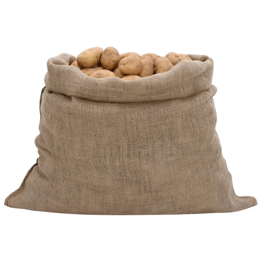 vidaXL Jutesäcke 30 Stk. 100x110 cm 100% Jute 220 g/m²