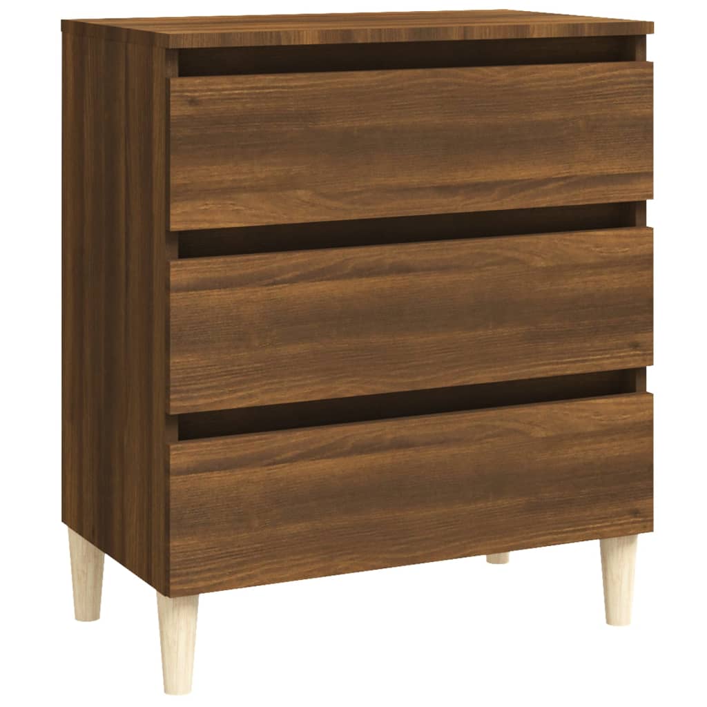 vidaXL Sideboard Braun Eichen-Optik 60x35x69 cm Holzwerkstoff