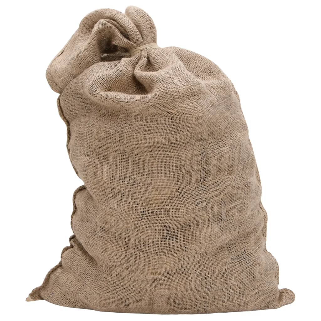 vidaXL Jutesäcke 5 Stk. 60x105 cm 100% Jute 220 g/m²