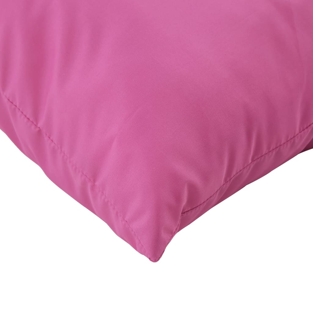 vidaXL Palettenkissen 3 Stk. Rosa Oxford-Stoff