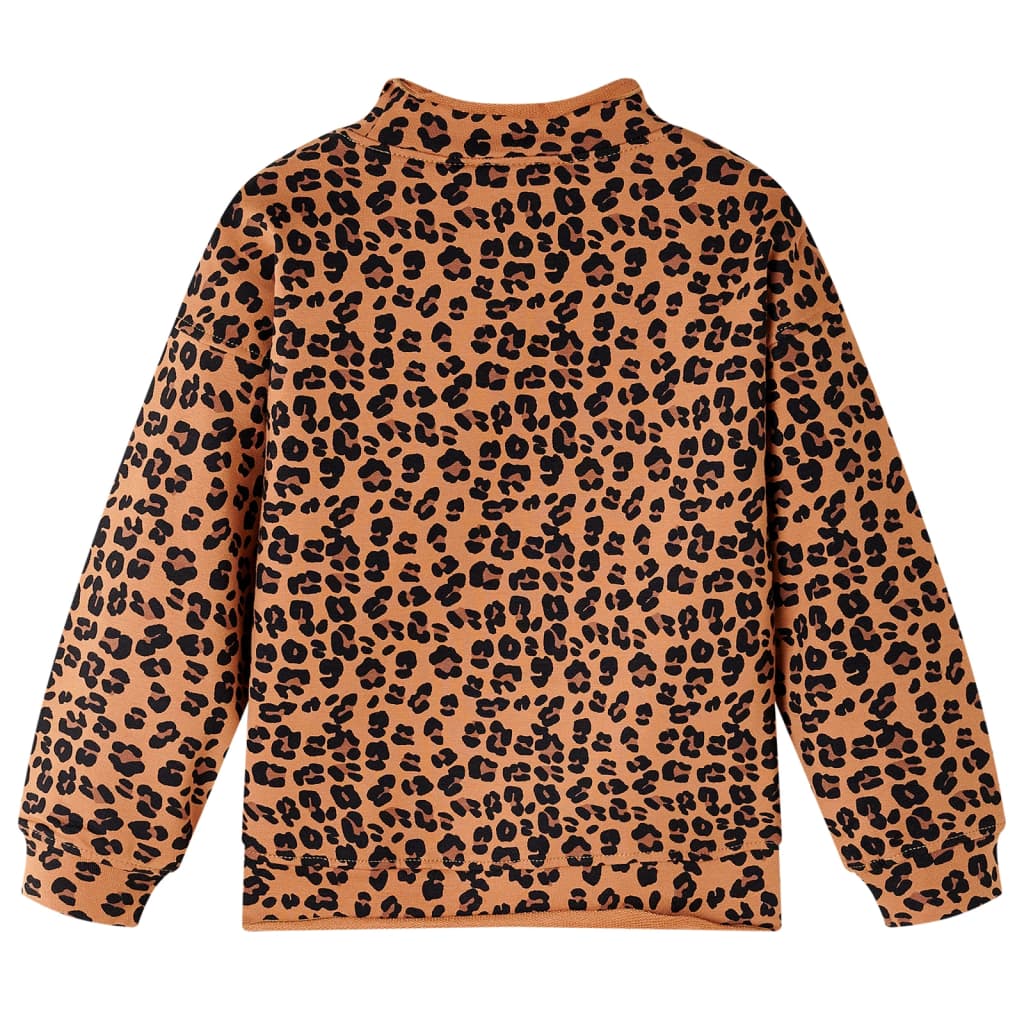 Kinder-Sweatshirt Heller Cognac 104