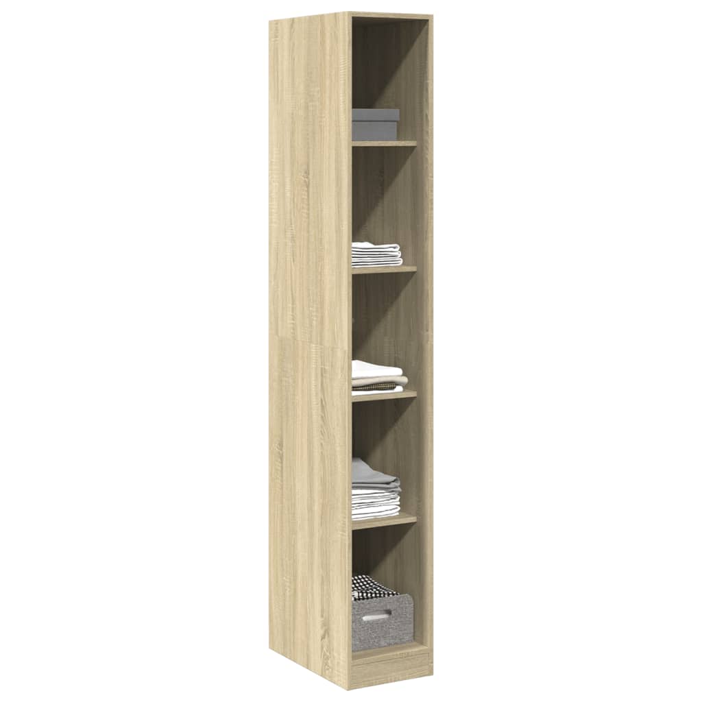 vidaXL Kleiderschrank Sonoma-Eiche 30x50x200 cm Holzwerkstoff