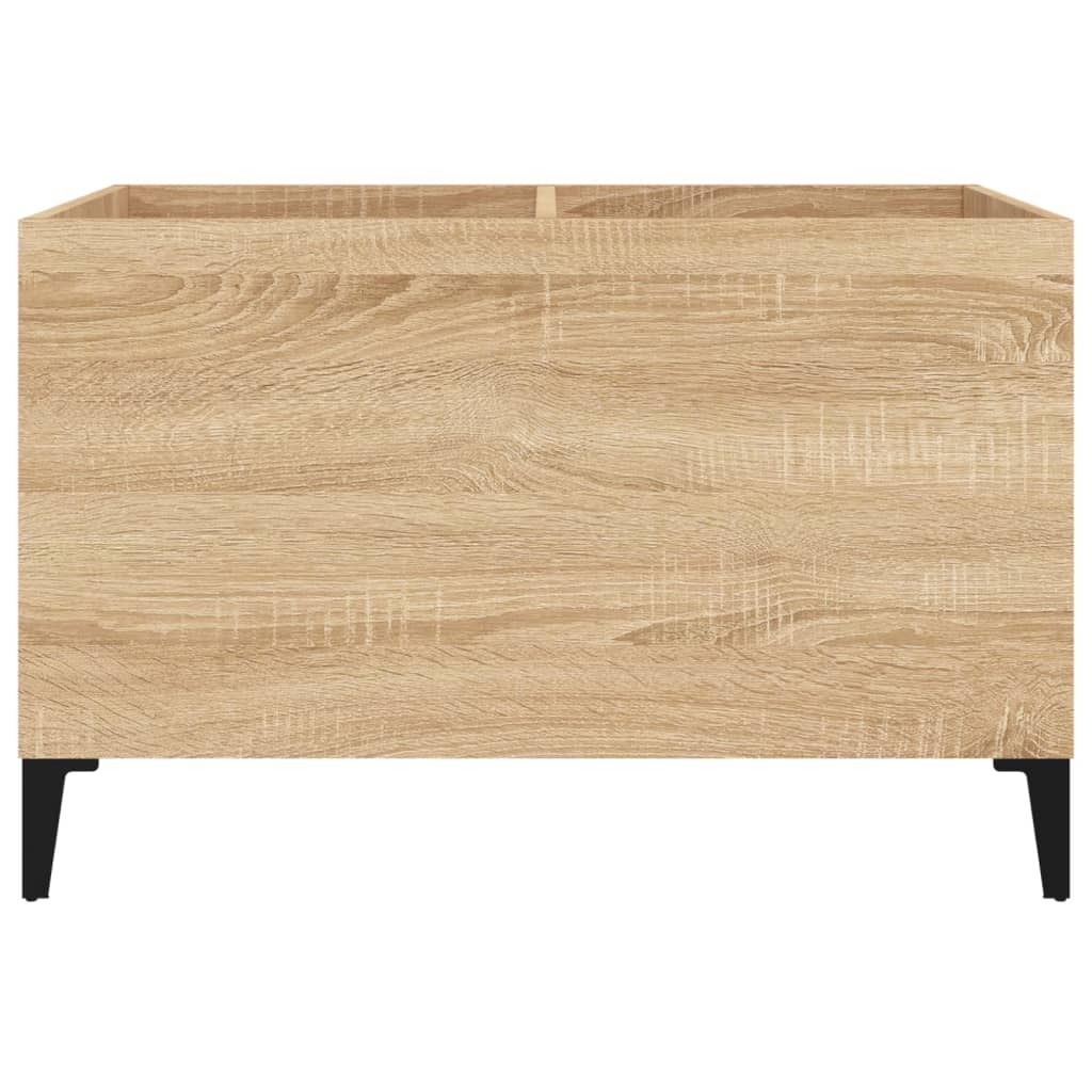 vidaXL Plattenschrank Sonoma-Eiche 74,5x38x48 cm Holzwerkstoff