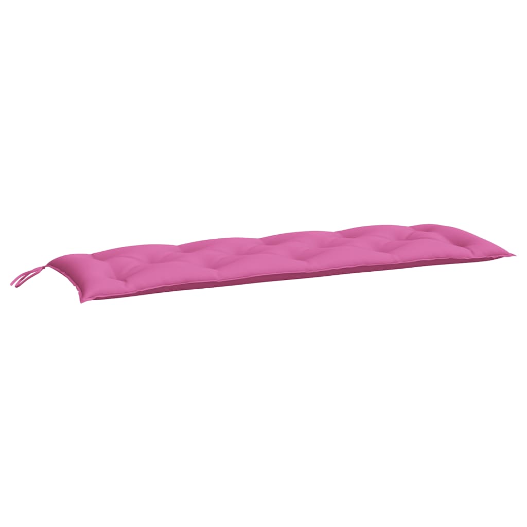 vidaXL Gartenbank-Auflagen 2 Stk. Rosa 150x50x7 cm Stoff