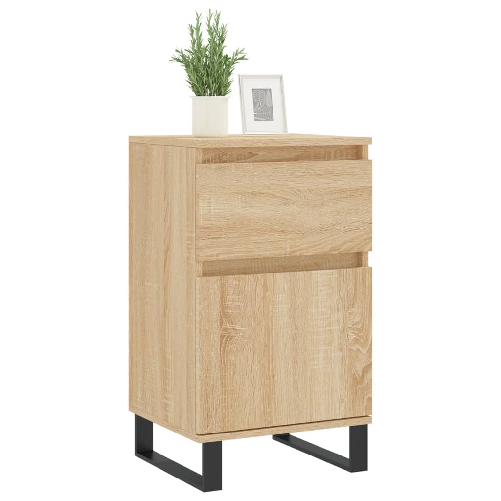 vidaXL Sideboard Sonoma-Eiche 40x35x70 cm Holzwerkstoff