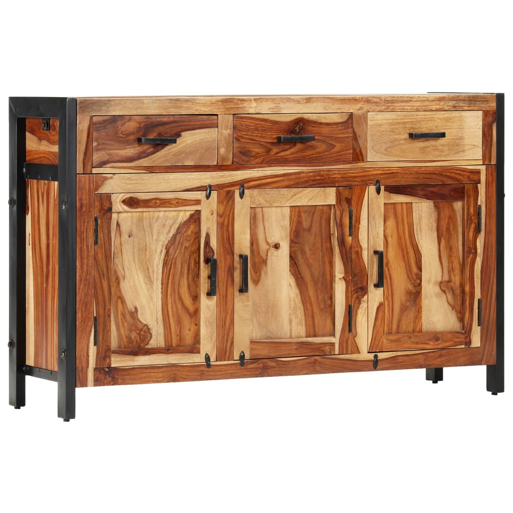 vidaXL Sideboard 120x35x75 cm Massivholz