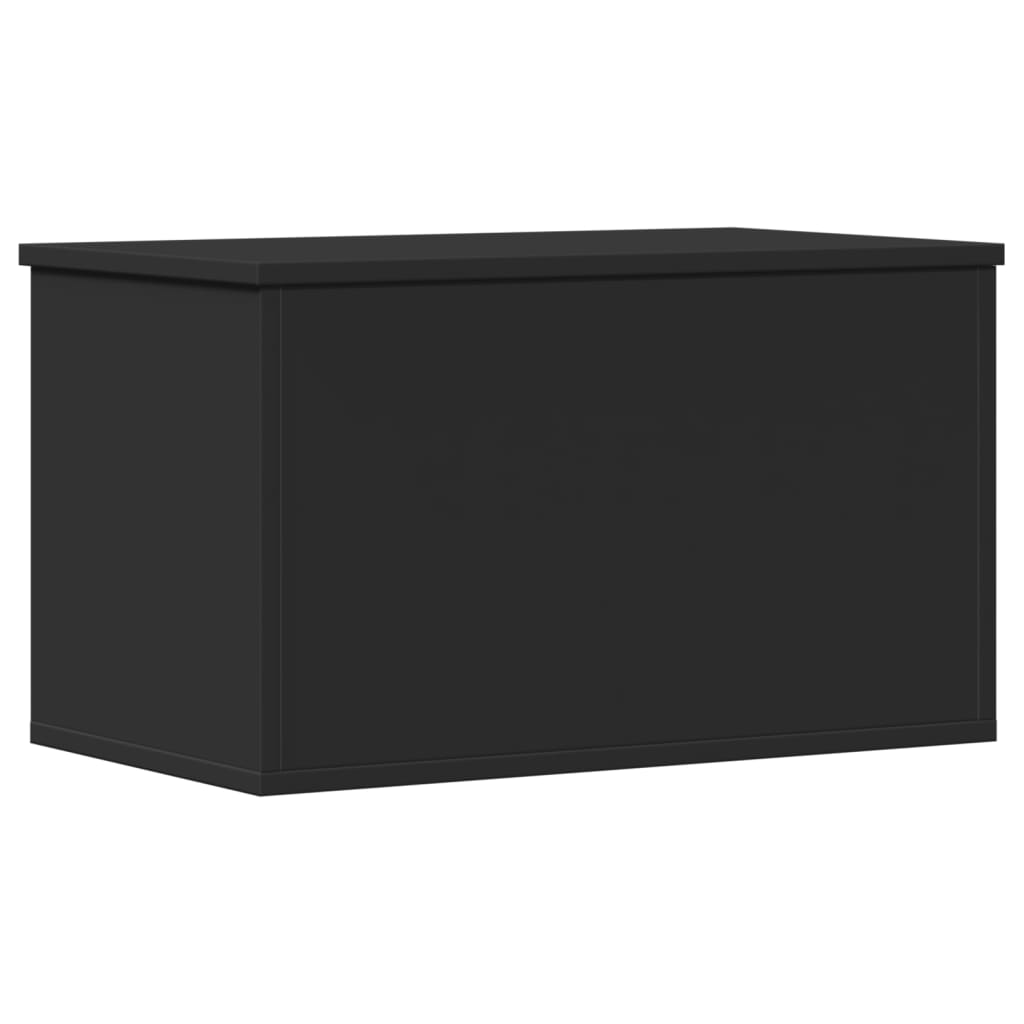 vidaXL Truhe Schwarz 60x35x35 cm Holzwerkstoff