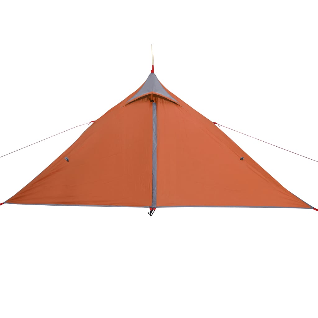 vidaXL Tipi-Campingzelt 1 Person Orange Wasserdicht