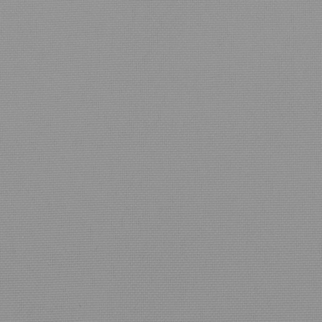 vidaXL Zierkissen 4 Stk. Grau 50x50 cm Stoff