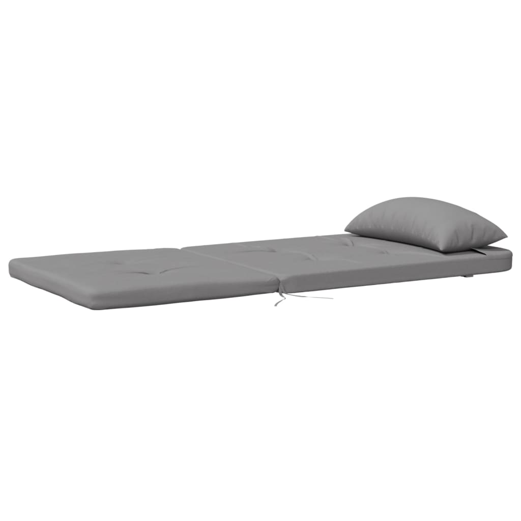 vidaXL Adirondack-Auflagen 2 Stk. Grau Oxford-Gewebe